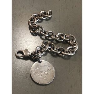 Tiffany & Co Round Tag Bracelet-Return to Tiffanys